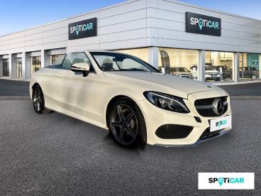 SPOTICAR Mercedes Classe C Cabriolet 180 9g-tronic Sportline Occasion - Coupé-cabriolet Essence Blanc - Brignoles - 1203795485_5
