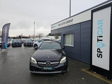 SPOTICAR Mercedes Classe C 200 D 160ch Amg Line 9g-tronic Occasion - Berline Diesel Noir - Caudan - 1203812293_3