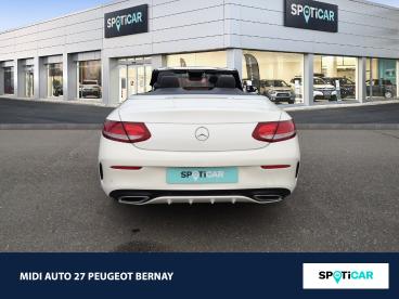 SPOTICAR Mercedes Classe C 220 D 170ch Sportline 9g-tronic Occasion - Coupé-cabriolet Diesel Blanc Diamant Brillante Designo - Bernay - 1203841394_5