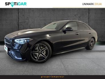 SPOTICAR Mercedes Classe C 220 D 200ch Amg Line Occasion - Berline Hybride Noir Obsidienne Métallisé - Dechy - 1203874077_1