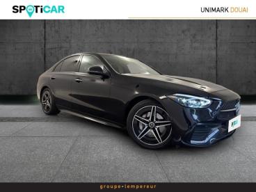 SPOTICAR Mercedes Classe C 220 D 200ch Amg Line Occasion - Berline Hybride Noir Obsidienne Métallisé - Dechy - 1203874077_3
