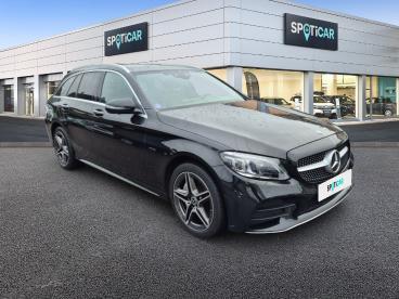 SPOTICAR Mercedes Classe C Break 300 De 9g-tronic Amg Line Occasion - Break Hybride Rechargeable Noir - Epinal - 1203903256_3