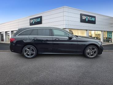 SPOTICAR Mercedes Classe C Break 300 De 9g-tronic Amg Line Occasion - Break Hybride Rechargeable Noir - Epinal - 1203903256_4