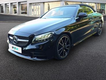 SPOTICAR Mercedes Classe C 220 D 194ch Amg Line 9g-tronic 10cv Occasion - Coupé-cabriolet Diesel Noir Obsidienne Métallisée - Andresy - 1203924838_1