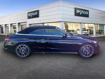 SPOTICAR Mercedes Classe C 220 D 194ch Amg Line 9g-tronic 10cv Occasion - Coupé-cabriolet Diesel Noir Obsidienne Métallisée - Andresy - 1203924838_4