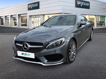 SPOTICAR Mercedes Classe C 220 D 170ch Sportline 9g-tronic Occasion - Coupé-cabriolet Diesel Gris Sélénite  Métallisée - Dizy - 1203928502_1