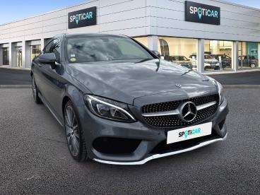 SPOTICAR Mercedes Classe C 220 D 170ch Sportline 9g-tronic Occasion - Coupé-cabriolet Diesel Gris Sélénite  Métallisée - Dizy - 1203928502_3