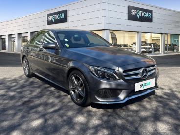 SPOTICAR Mercedes Classe C 220 D Amg Line Occasion - Berline Diesel Gris Foncé - Marseille - 1203971628_3