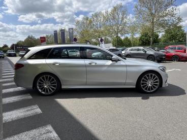 SPOTICAR Mercedes Classe C 220 D Sportline 9g-tronic Occasion - Break Diesel Argent Iridium - Vert Saint Denis - 1203984342_4
