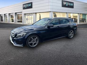 SPOTICAR Mercedes Classe C 180 D Sportline 7g-tronic Plus Occasion - Berline Diesel Bleu Brillant - Loos En Gohelle - 1204009129_1