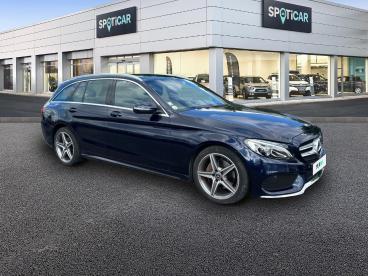 SPOTICAR Mercedes Classe C 180 D Sportline 7g-tronic Plus Occasion - Berline Diesel Bleu Brillant - Loos En Gohelle - 1204009129_3