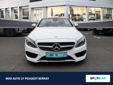 SPOTICAR Mercedes Classe C 220 D 170ch Sportline 9g-tronic Occasion - Coupé-cabriolet Diesel Blanc Diamant Brillante Designo - Bernay - 1204058000_2