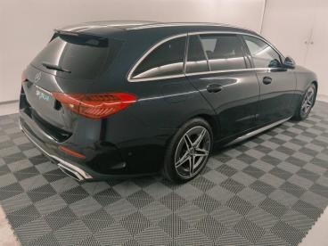 SPOTICAR Mercedes Classe C 200 D 163ch Amg Line Occasion - Break Hybride Bleu Cavansite Métallisé - Aubiere - 1204101924_4