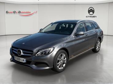 SPOTICAR Mercedes Classe C 220 D Sportline 4matic 9g-tronic Occasion - Break Diesel Gris - Illzach - 1204116301_1