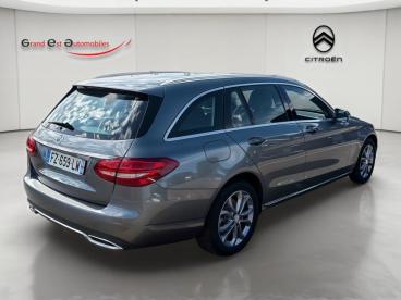 SPOTICAR Mercedes Classe C 220 D Sportline 4matic 9g-tronic Occasion - Break Diesel Gris - Illzach - 1204116301_5