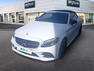 SPOTICAR Mercedes Classe C 220 D 9g-tronic Amg Line Occasion - Coupé-cabriolet Diesel Blanc - Narbonne - 1204189319_1