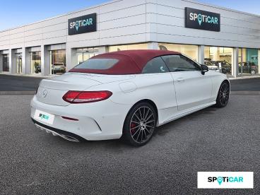 SPOTICAR Mercedes Classe C Cabriolet 220 D 9g-tronic Sportline Occasion - Coupé-cabriolet Diesel Blanc - Besancon - 1204243598_3