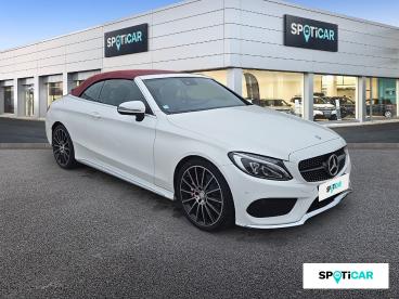 SPOTICAR Mercedes Classe C Cabriolet 220 D 9g-tronic Sportline Occasion - Coupé-cabriolet Diesel Blanc - Besancon - 1204243598_5