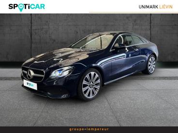 SPOTICAR Mercedes Classe E 220 D 194ch Executive 9g-tronic Occasion - Coupé-cabriolet Diesel Bleu Cavansite - Lievin - 1203707490_1