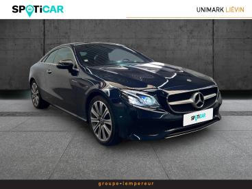 SPOTICAR Mercedes Classe E 220 D 194ch Executive 9g-tronic Occasion - Coupé-cabriolet Diesel Bleu Cavansite - Lievin - 1203707490_3