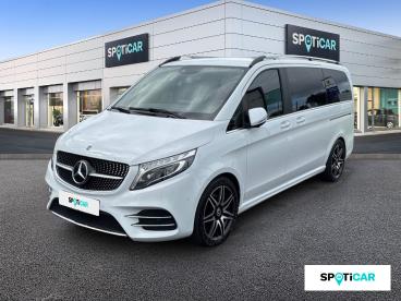 SPOTICAR Mercedes Classe V Long 300 D 9g-tronic Avantgarde Occasion -  Diesel Bergkristallweiß Metallic - Chaumont - 1203678327_1