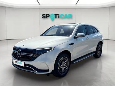 SPOTICAR Mercedes Eqc 400 408ch Amg Line 4matic Occasion - Suv-4x4 Electrique Blanc Diamant Brillant Designo - Nice - 1204072588_1