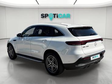 SPOTICAR Mercedes Eqc 400 408ch Amg Line 4matic Occasion - Suv-4x4 Electrique Blanc Diamant Brillant Designo - Nice - 1204072588_3
