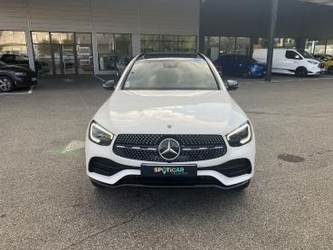SPOTICAR Mercedes Glc 2.0 Glc 300 E Amg Line 4matic (x 253)  5 Portes  ( Occasion - Suv-4x4 Hybride Rechargeable Blanc - Tournon-sur-rhone - 1203683948_2