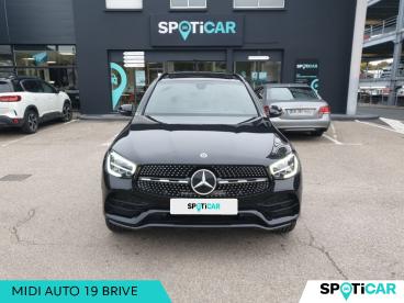 SPOTICAR Mercedes Glc 300 De 194+122ch Amg Line 4matic 9g-tronic+toit Pa Occasion - Suv-4x4 Hybride Rechargeable Noir Obsidienne Métallisé - Brive La Gaillarde - 1203754765_2
