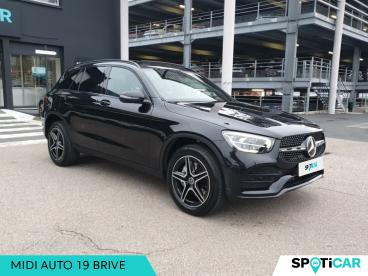 SPOTICAR Mercedes Glc 300 De 194+122ch Amg Line 4matic 9g-tronic+toit Pa Occasion - Suv-4x4 Hybride Rechargeable Noir Obsidienne Métallisé - Brive La Gaillarde - 1203754765_3