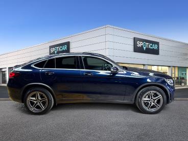 SPOTICAR Mercedes Glc 300 De 194+122ch Amg Line 4matic 9g-tronic Occasion - Suv-4x4 Hybride Rechargeable Bleu Cavansite Métallisé - Dizy - 1204029694_4