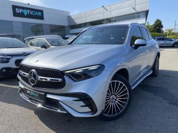 SPOTICAR Mercedes Glc 300 E Hybrid 313ch Amg Line 4matic 9g-tronic Occasion - Suv-4x4 Hybride Rechargeable Argent High-tech Métallisé - Brest - 1204092716_1