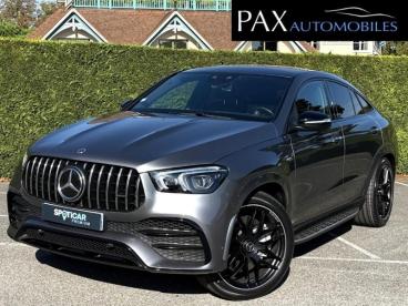 SPOTICAR Mercedes Gle Coupe 53 Amg 435ch+22ch Eq Boost 4matic+ 9g-tronic Speed Occasion - Suv-4x4 Hybride Gris Sélénite Métallisé - Saint-cloud - 1203686288_1