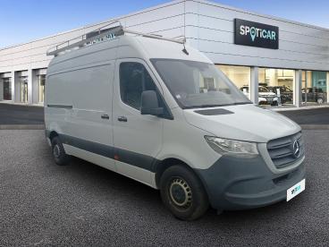 SPOTICAR Mercedes Sprinter 214 Cdi 39n 3t0 Traction Occasion - Utilitaire Diesel Blanc Pur - Landerneau - 1203560487_3