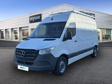 SPOTICAR Mercedes Sprinter 215 Cdi 39 3t0 Pro Traction Occasion - Utilitaire Diesel Blanc Alaska - Landerneau - 1203661986_1