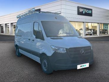 SPOTICAR Mercedes Sprinter 215 Cdi 39 3t0 Pro Traction Occasion - Utilitaire Diesel Blanc Alaska - Landerneau - 1203661986_3