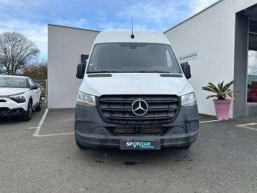 SPOTICAR Mercedes Sprinter 211 Cdi 39s 3t0 Traction /19900 Ht Occasion - Utilitaire Diesel Blanc Alaska - Quimper - 1203670575_2