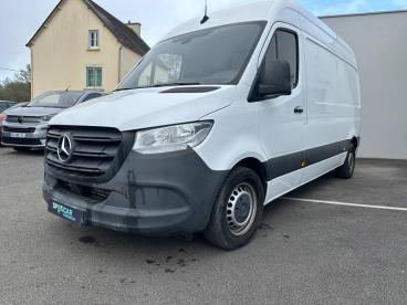 SPOTICAR Mercedes Sprinter 211 Cdi 39s 3t0 Traction /19900 Ht Occasion - Utilitaire Diesel Blanc Alaska - Quimper - 1203670575_3