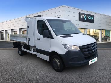 SPOTICAR Mercedes Sprinter Cab 519 Cdi 37 3.5t Propulsion Occasion - Utilitaire Diesel Blanc - Pontarlier - 1203899772_3