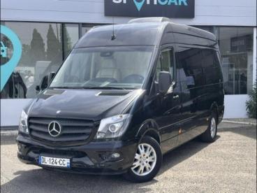 SPOTICAR Mercedes Sprinter 316 Cdi 37 3t5 7g Tronic Occasion - Utilitaire Diesel Noir - Bretigny Sur Orge - 1204128524_1
