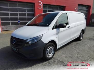 SPOTICAR Mercedes Vito 111 Cdi Long Pro E6 Occasion - Utilitaire Diesel Blanc Pur Spéciale - Saint Ouen - 1204038859_1