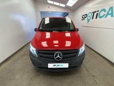 SPOTICAR Mercedes Vito Evito Fourgon 60 Kwh Long Fwd Occasion - Utilitaire Electrique Rouge - Le Bouscat - 1204121446_2