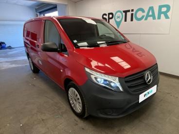 SPOTICAR Mercedes Vito Evito Fourgon 60 Kwh Long Fwd Occasion - Utilitaire Electrique Rouge - Le Bouscat - 1204121446_3