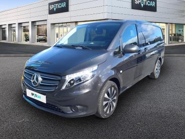 SPOTICAR Mercedes Vito 114 Cdi Mixto Long Pro Propulsion 9g-tronic Occasion - Utilitaire Diesel Gris Graphite Métallisé Sombre - Morlaix - 1204239724_1