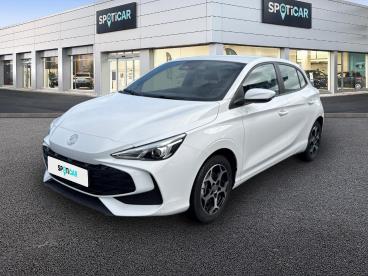 SPOTICAR Mg Mg3 3 1.5 L Hybrid+ 195 Ch Comfort Occasion - Berline Hybride Blanc - St Gregoire - 1203891716_1