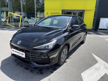 SPOTICAR Mg Mg3 1.5 Hybrid+ 195ch Standard Occasion - Berline Hybride Pebble Black Métallisé - Vert Saint Denis - 1204019655_1