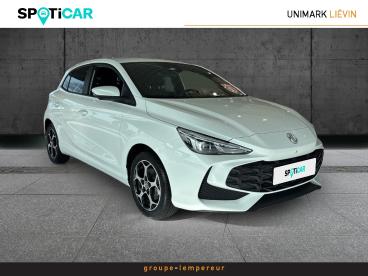 SPOTICAR Mg Mg3 1.5 Hybrid+ 195ch Luxury Occasion - Berline Hybride Blanc - Lievin - 1204042506_1