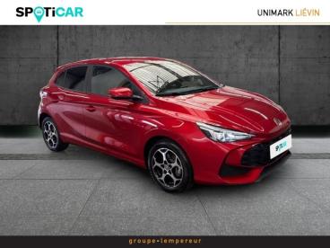 SPOTICAR Mg Mg3 1.5 Hybrid+ 195ch Luxury Occasion - Berline Hybride Diamond Red Métallisé - Lievin - 1204092960_1
