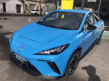 SPOTICAR Mg Mg4 4 Electric 51kwh - 125 Kw 2wd Standard Occasion - Berline Electrique Bleu - Cognac - 1203712377_1