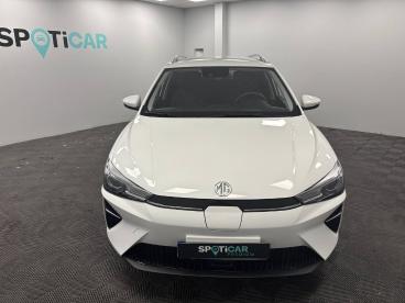 SPOTICAR Mg Mg5 5 Autonomie Standard 50kwh - 130 Kw 2wd Comfort Occasion - Break Electrique Blanc - Cognac - 1203954342_2